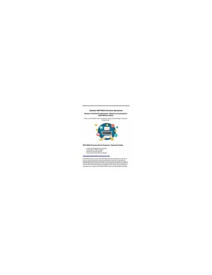 NCP-MCA German - NCP-MCA Online Tests, Nutanix Certified Professional - Multicloud Automation (NCP-MCA) v6.5 Exam Examsfragen