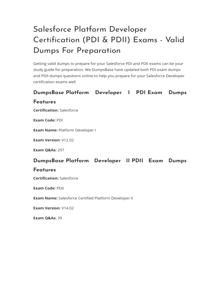 PDII Prüfungs & PDII Unterlage - PDII Pruefungssimulationen