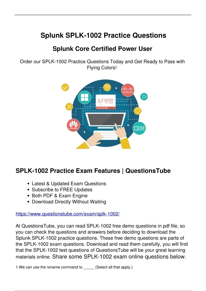 SPLK-1003 Prüfungsinformationen - Splunk SPLK-1003 Vorbereitung