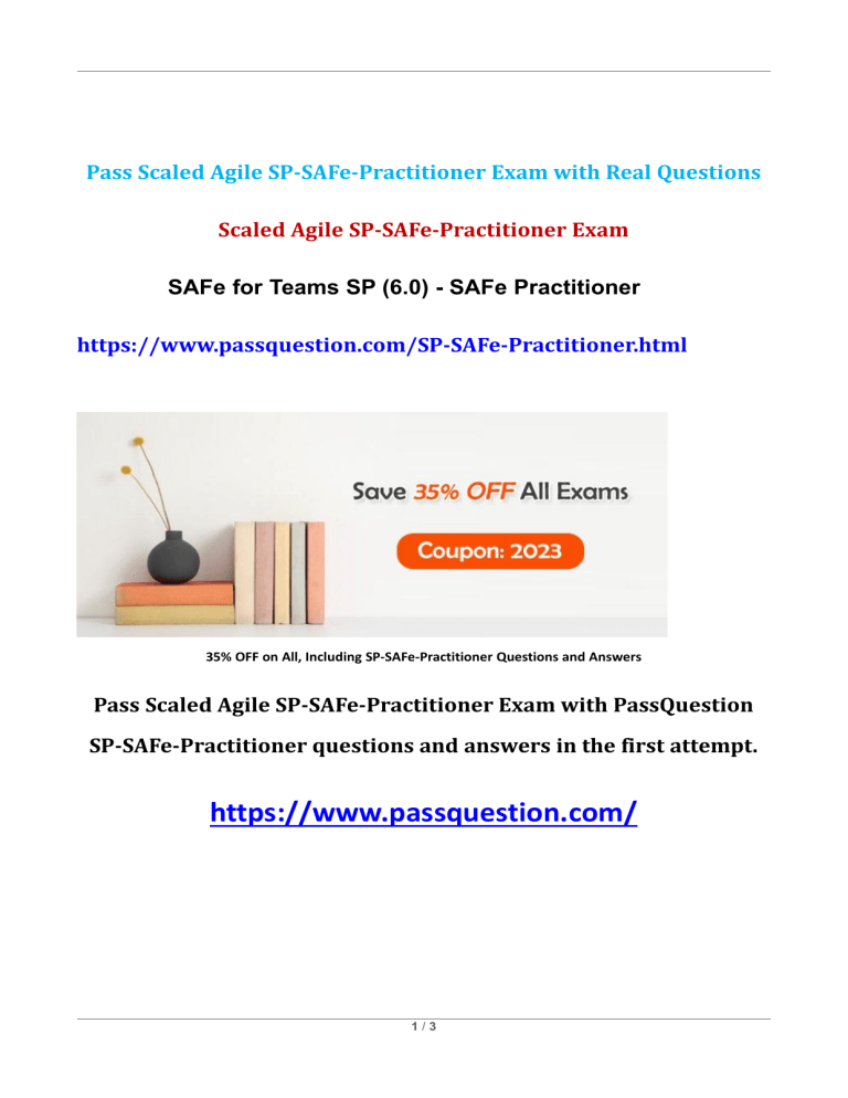 2025 SAFe-Practitioner Schulungsangebot & SAFe-Practitioner Examengine - SAFe Practitioner Exam (6.0) Fragen Beantworten