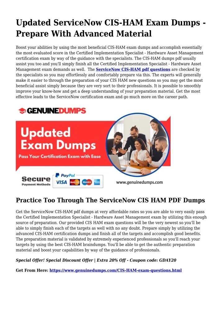 2025 CIS-HAM PDF & CIS-HAM Online Prüfungen - Certified Implementation Specialist - Hardware Asset Management Prüfungsunterlagen