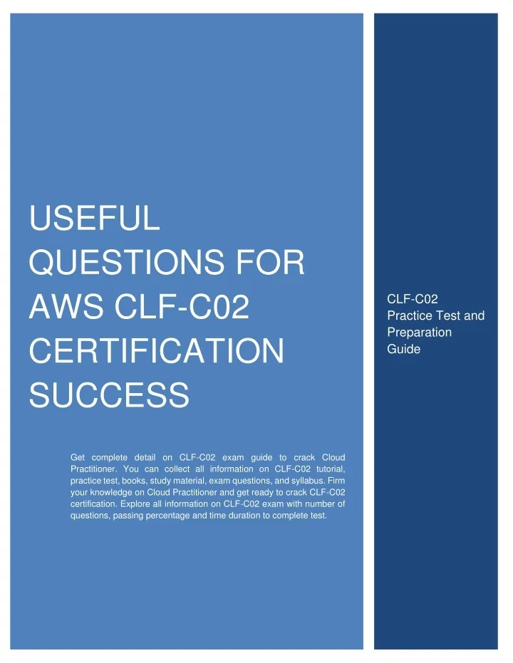 2025 CLF-C02 Lernhilfe & CLF-C02 Lernressourcen - AWS Certified Cloud Practitioner Pruefungssimulationen