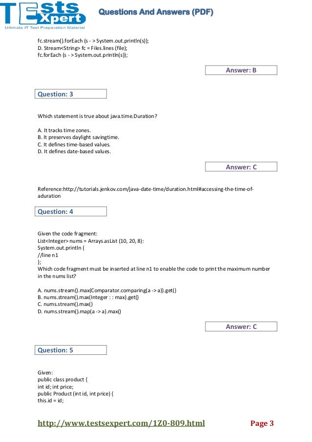 Oracle 1z1-809 Prüfungsfragen & 1z1-809 Prüfungsinformationen