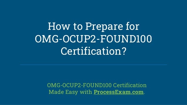 OMG OMG-OCEB2-FUND100 Zertifizierungsprüfung - OMG-OCEB2-FUND100 PDF Testsoftware