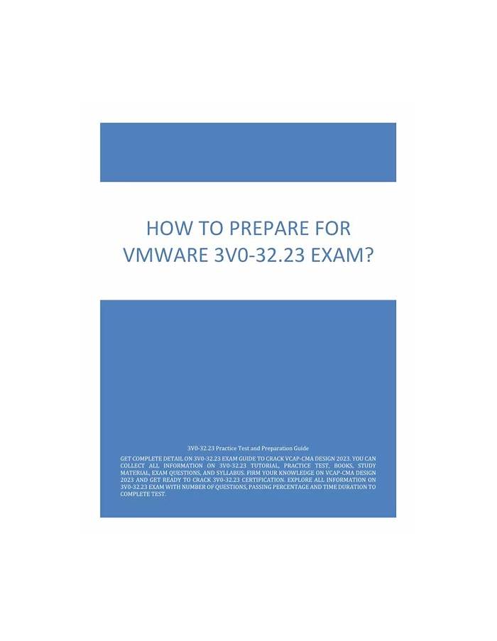 VMware 3V0-32.23 Testfagen, 3V0-32.23 Prüfungsaufgaben & 3V0-32.23 Prüfungsaufgaben