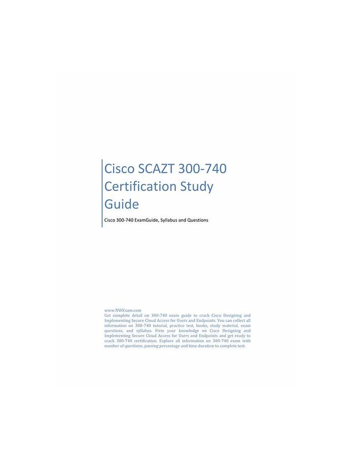 2025 300-740 Testing Engine, 300-740 Online Prüfung & Designing and Implementing Secure Cloud Access for Users and Endpoints Tests