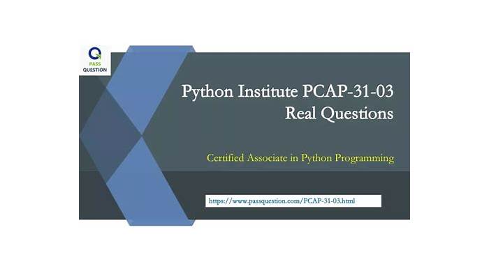 Python Institute PCAP-31-03 Musterprüfungsfragen - PCAP-31-03 Übungsmaterialien