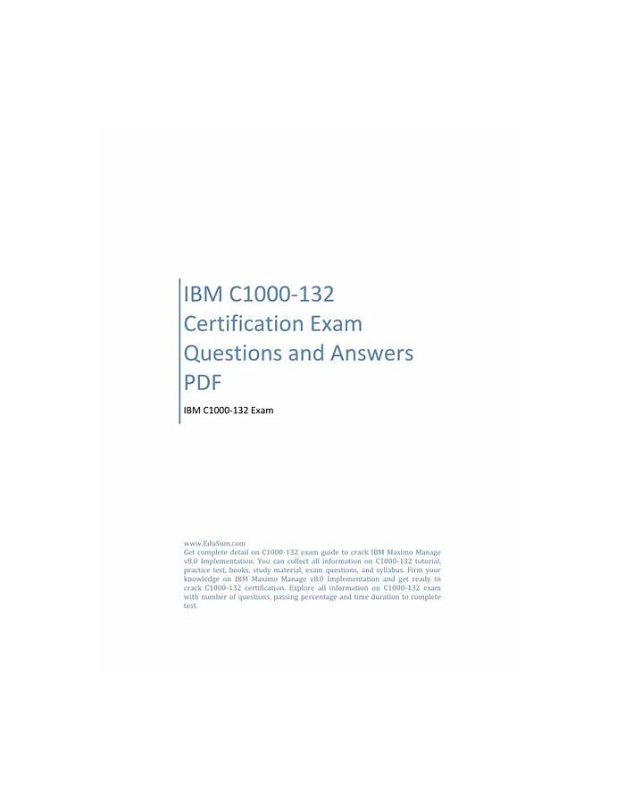 C1000-132 Unterlage, IBM C1000-132 Fragen Und Antworten