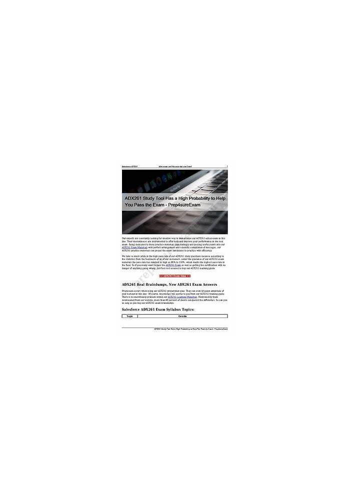 ADX261 Deutsch Prüfungsfragen - ADX261 Exam Fragen, ADX261 Schulungsangebot