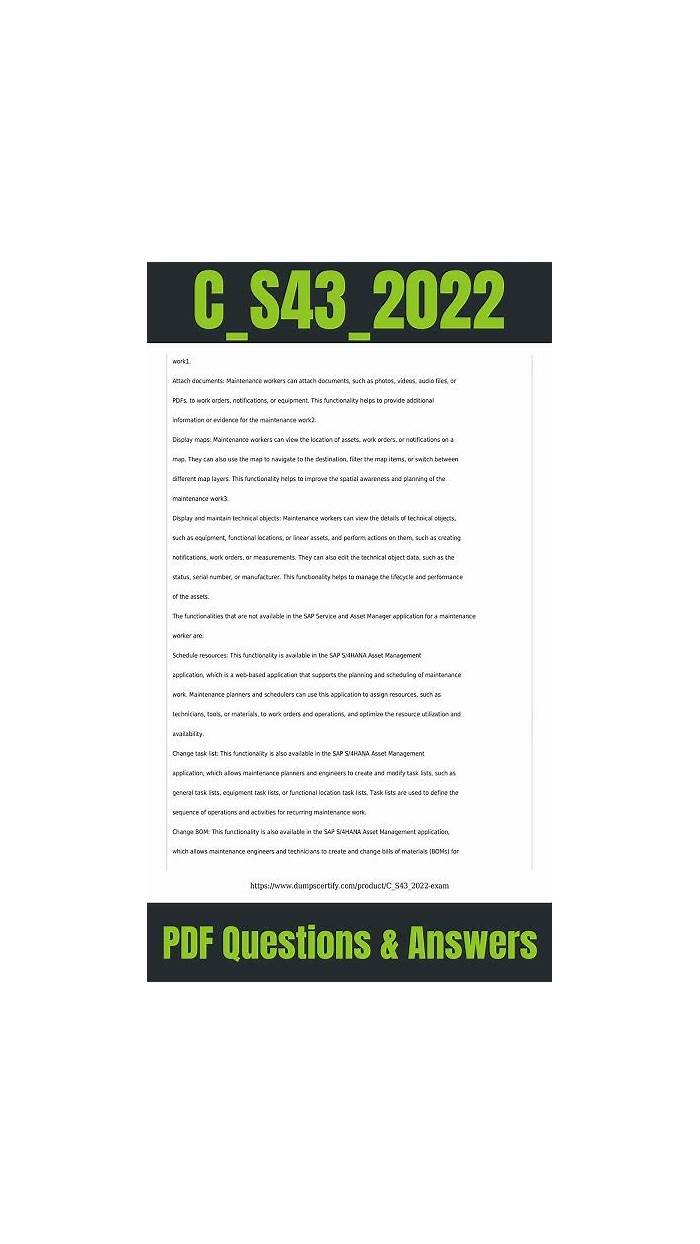 C_S43_2022 Fragenkatalog, C_S43_2022 Examengine & C_S43_2022 Testking
