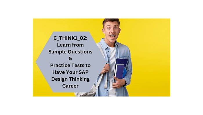 C_THINK1_02 Zertifizierungsprüfung - SAP C_THINK1_02 PDF Demo