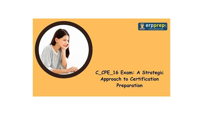 C_CPE_16 PDF Testsoftware, C_CPE_16 Fragenpool & C_CPE_16 Unterlage