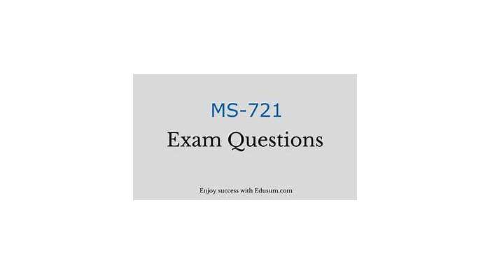 Microsoft MS-721 Fragen&Antworten, MS-721 Demotesten & MS-721 Zertifizierungsantworten