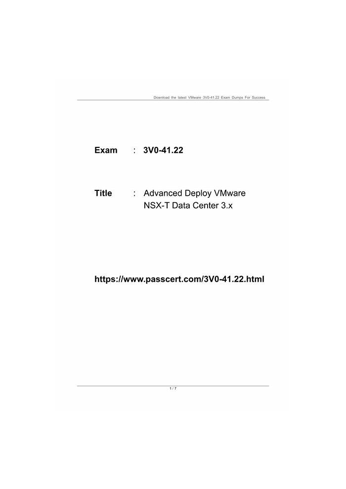 VMware 3V0-41.22最新対策問題、3V0-41.22最新受験攻略 & 3V0-41.22受験対策