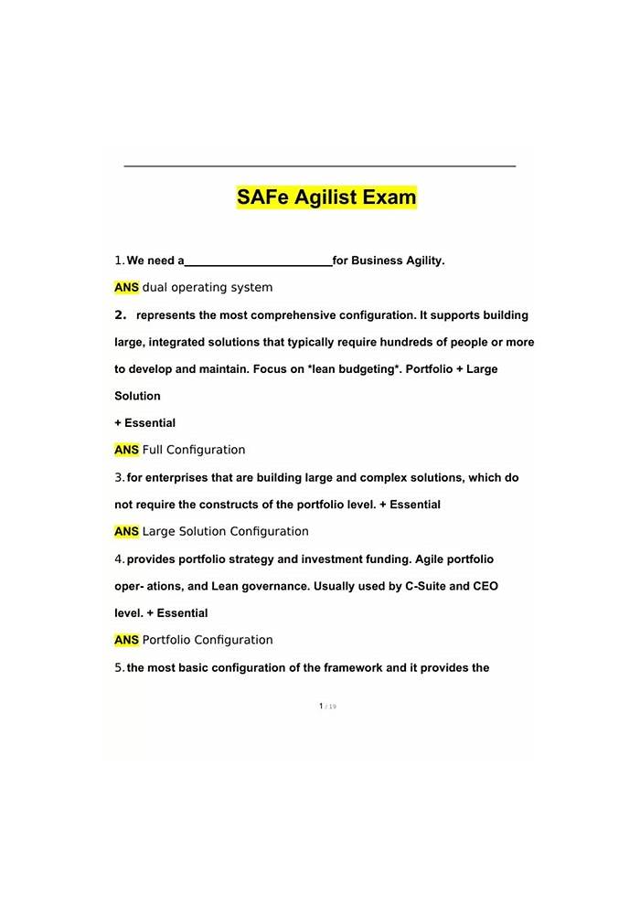 SAFe-Agilistコンポーネント & SAFe-Agilist学習関連題、SAFe-Agilist試験準備