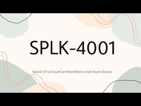 SPLK-4001教育資料 & SPLK-4001的中率、SPLK-4001日本語試験対策